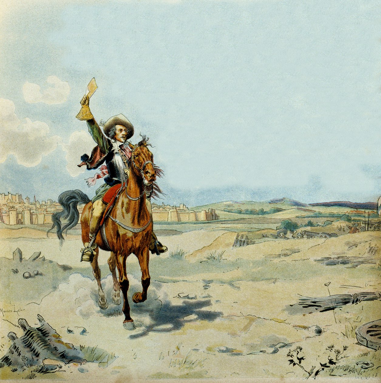 História da França: Jules Mazarin (Giulio Mazarini ou Mazzarini de Maurice Leloir