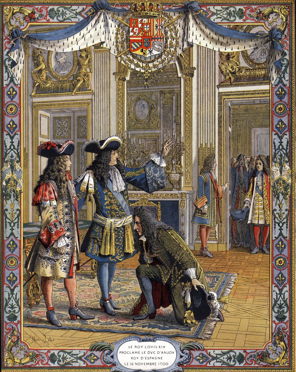 Luís XIV (Rei Sol ou Luís o Grande de Maurice Leloir