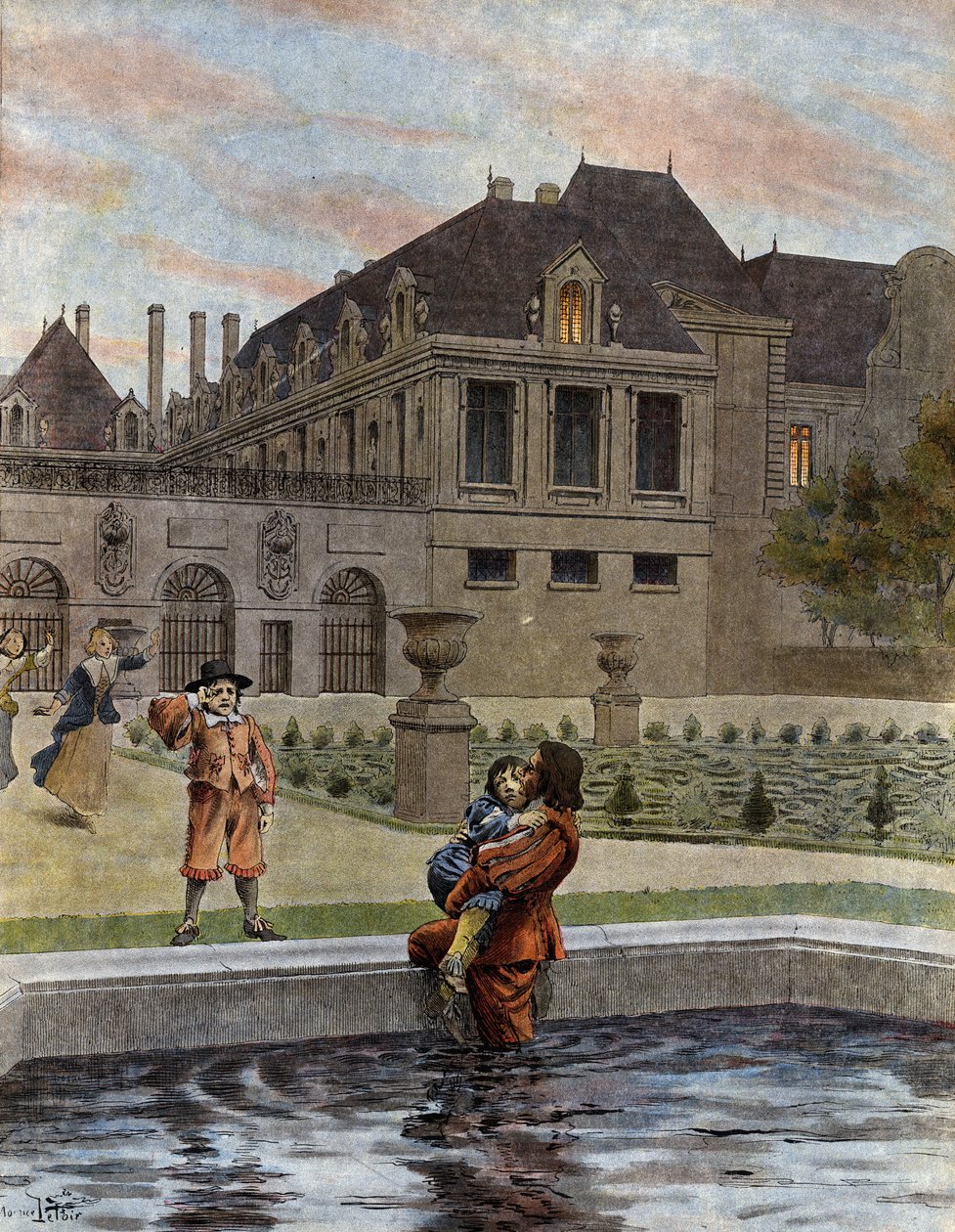 Luís XIV, conhecido como Le Roi-Soleil (Rei Soleil ou Luís o Grande de Maurice Leloir