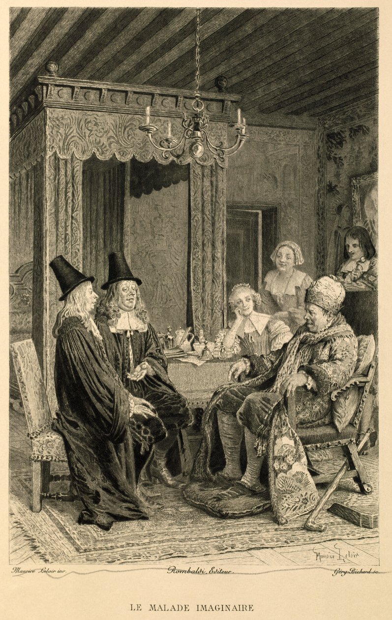 O malandro imaginativo, de Molière de Maurice Leloir