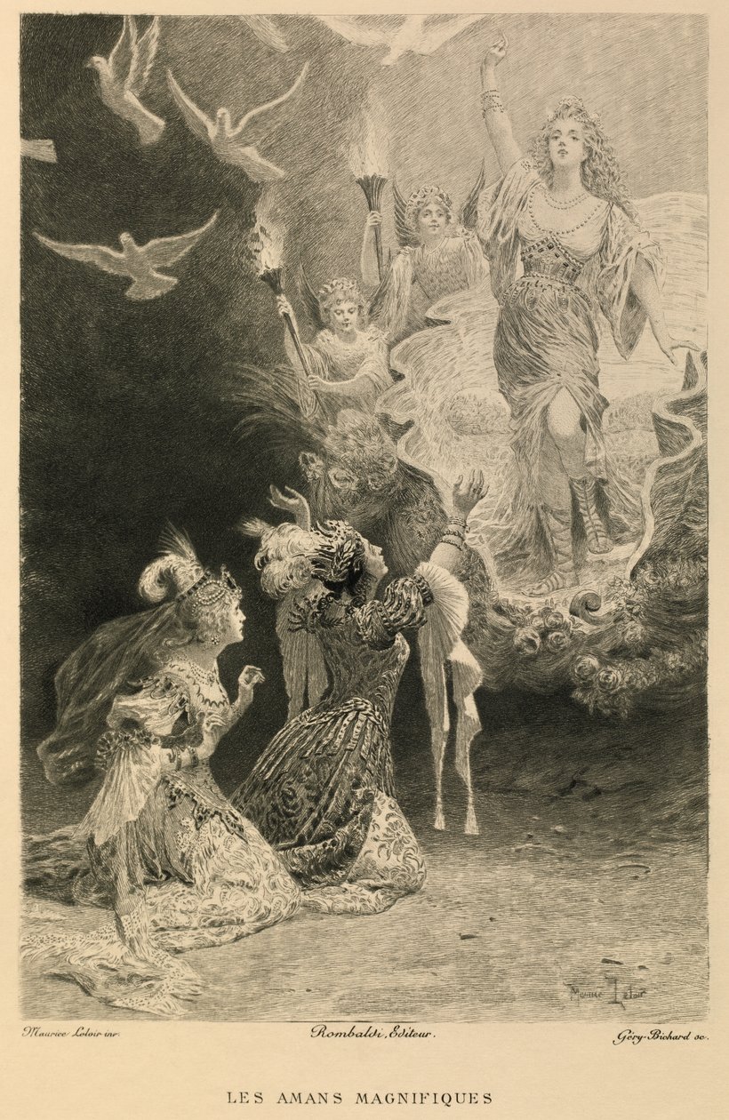 Os Amantes Magníficos de Molière de Maurice Leloir