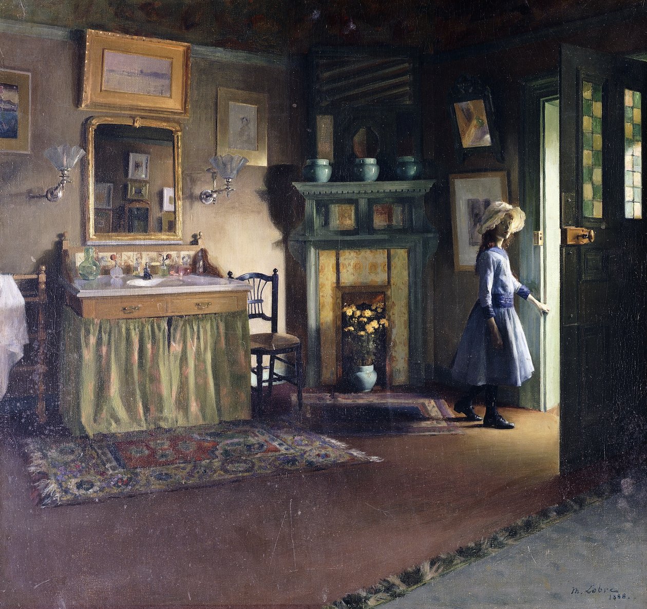 Banheiro de Jacques Emile Blanch de Maurice Lobre