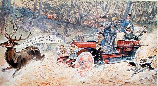 Raios! Estou feito por, eles têm um Mercedes. de Maurice Louis Henri Neumont