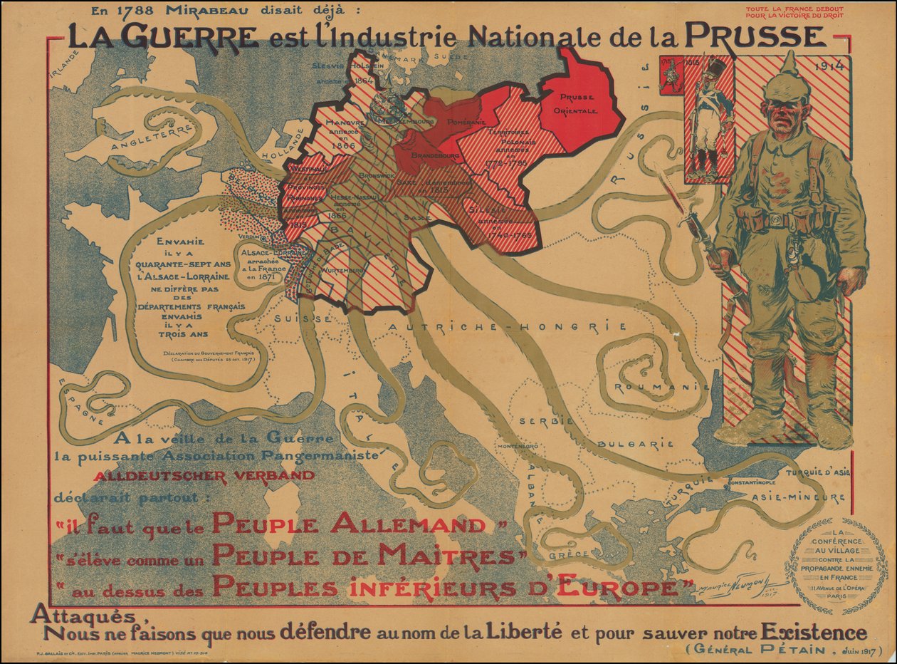 Em 1788, Mirabeau já dizia - A guerra é a indústria nacional da Prússia de Maurice Neumont