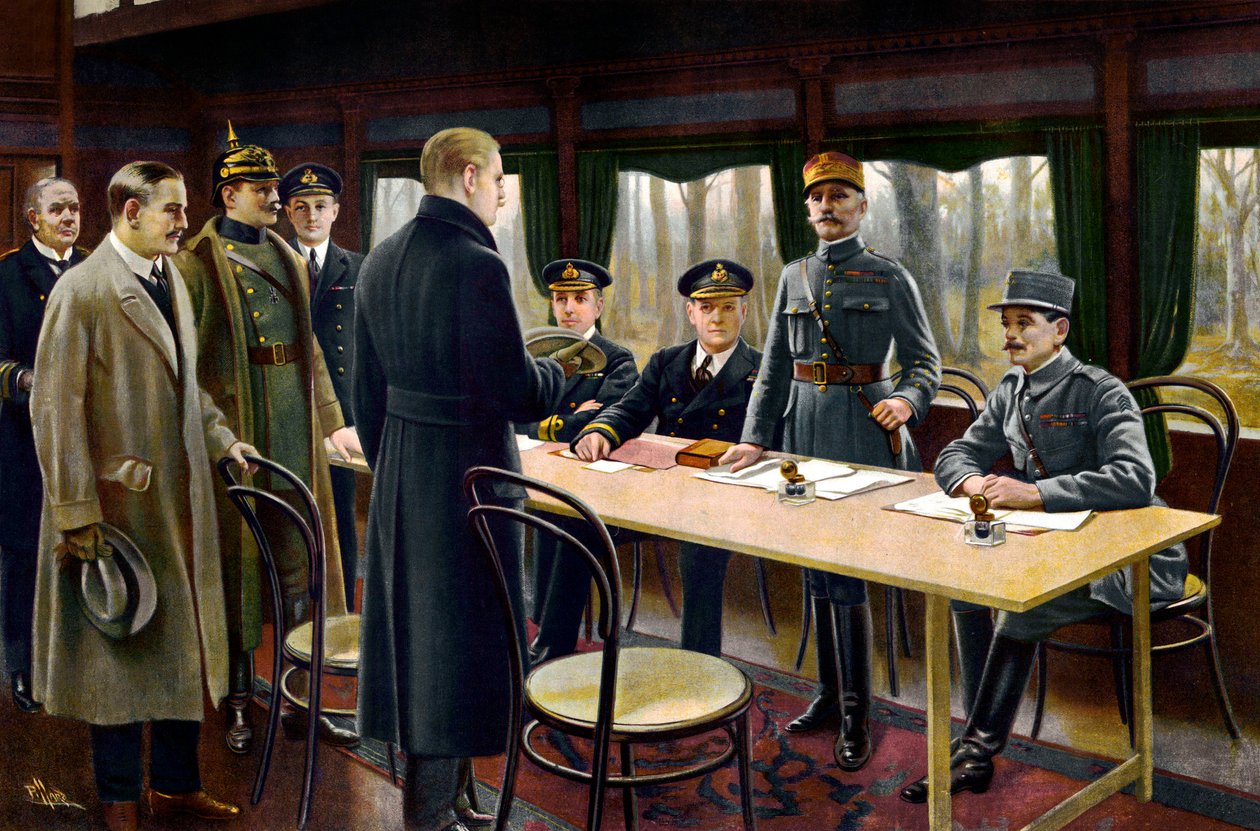 Assinatura do Armistício de Maurice Pillard Verneuil