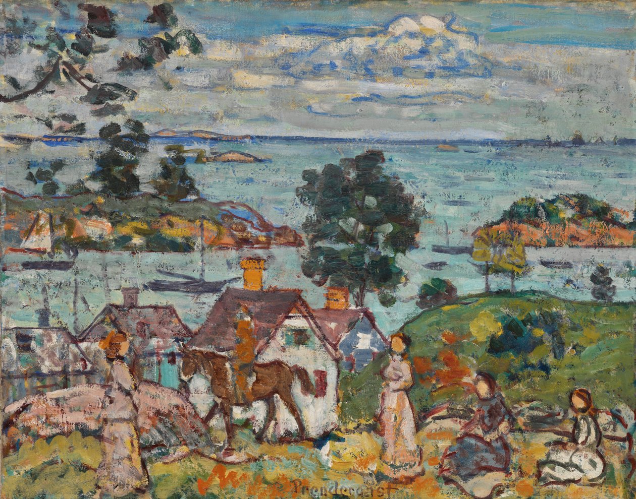 Porto de Gloucester de Maurice Prendergast