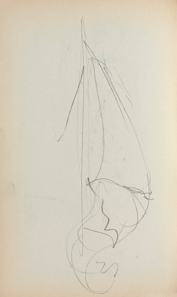 Sketchbook italiano: Vela (página 73) de Maurice Prendergast