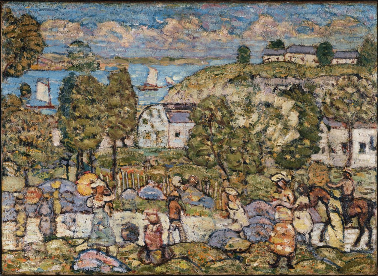 Paisagem perto de Nahant de Maurice Prendergast