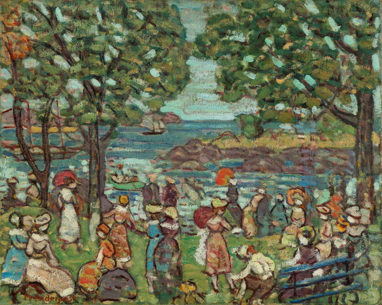 Enseada de Salém de Maurice Brazil Prendergast