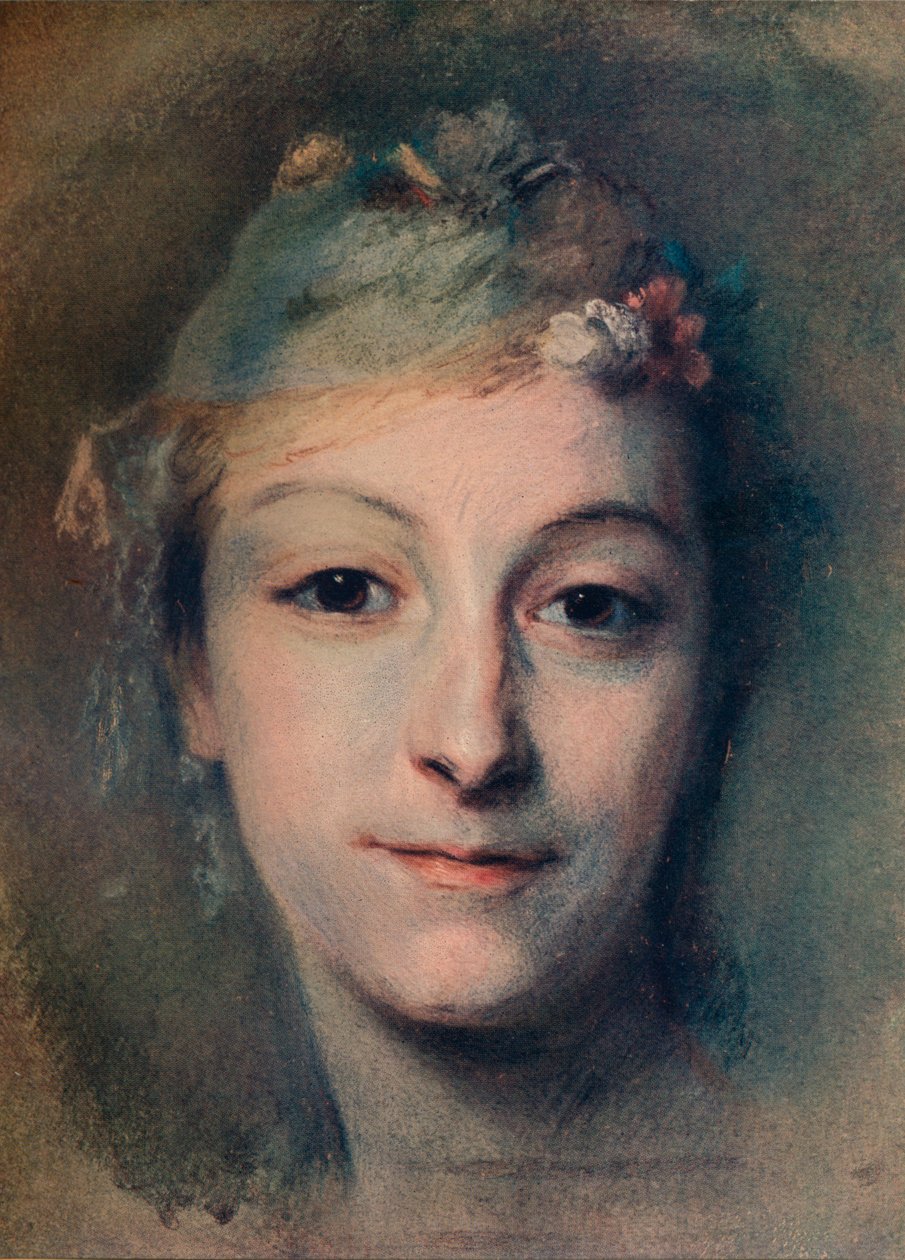 Senhorita Fel, c1756 de Maurice Quentin de La Tour