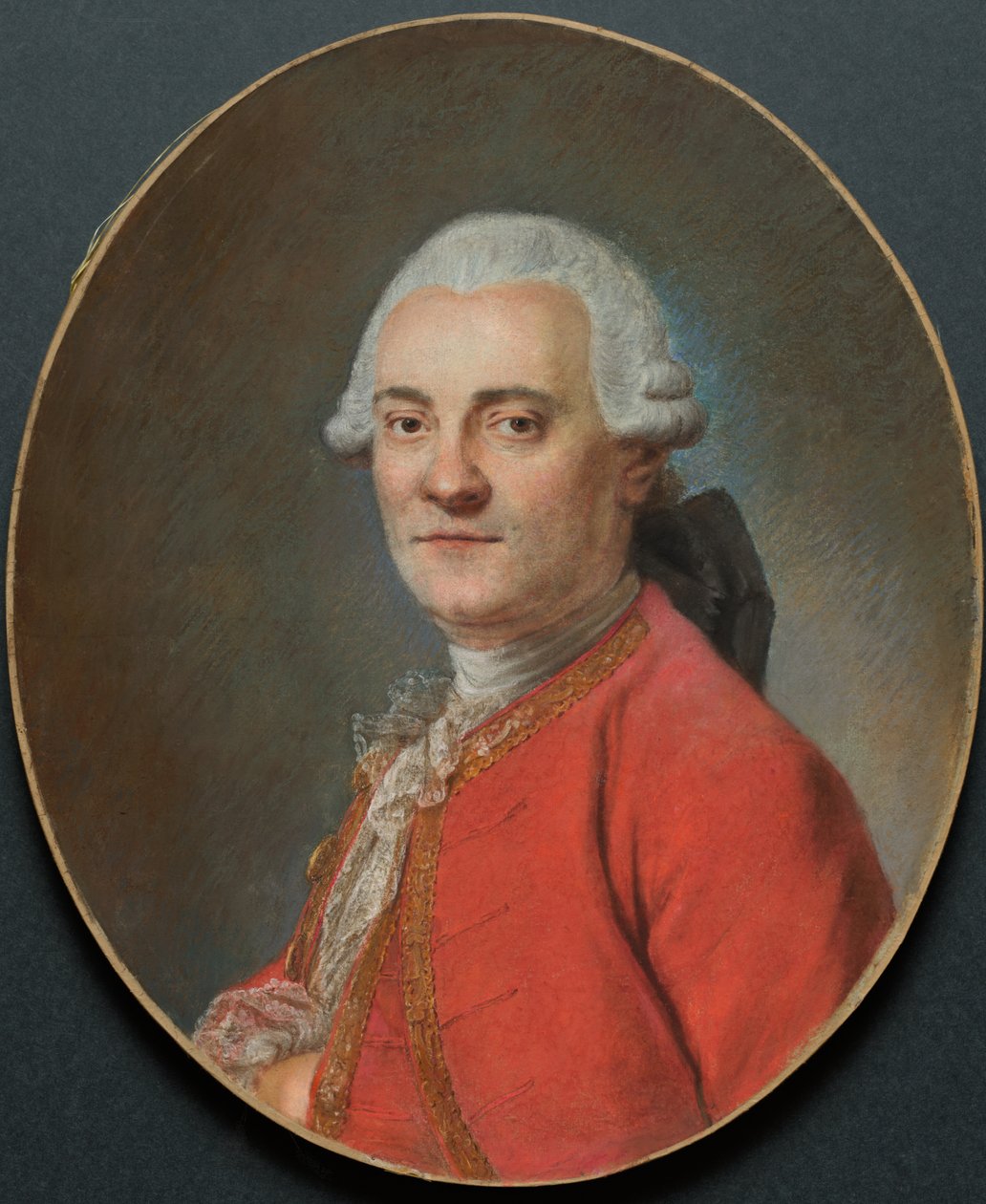 Retrato de um homem de Maurice Quentin de La Tour