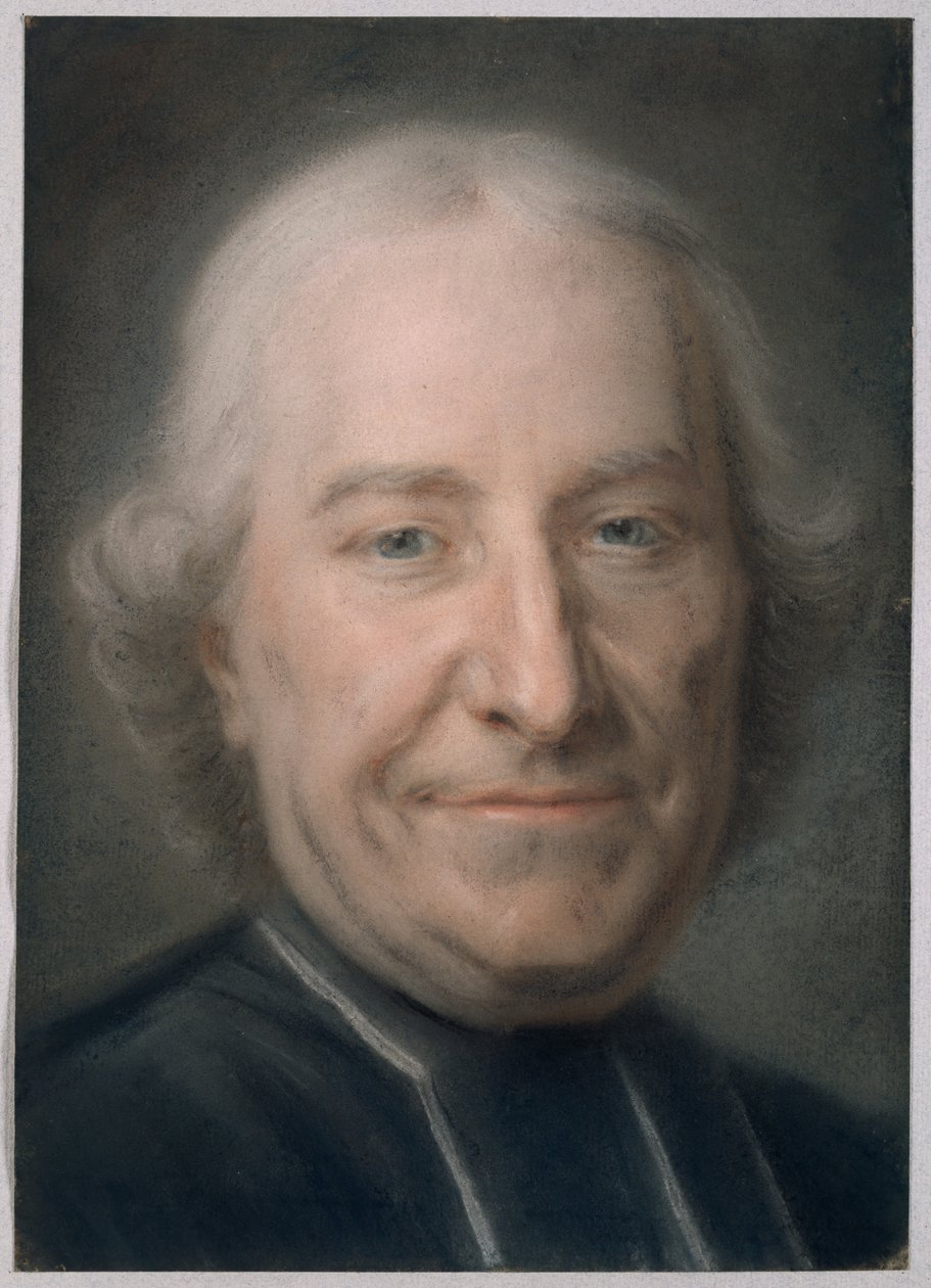 Retrato de Claude Charles Deschamps de Maurice Quentin de Latour