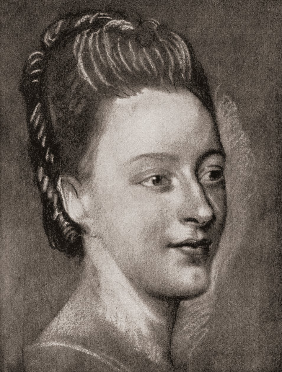 Isabelle de Charriere, de La Tour, pub.1920 de Maurice Quentin de la (after) Tour