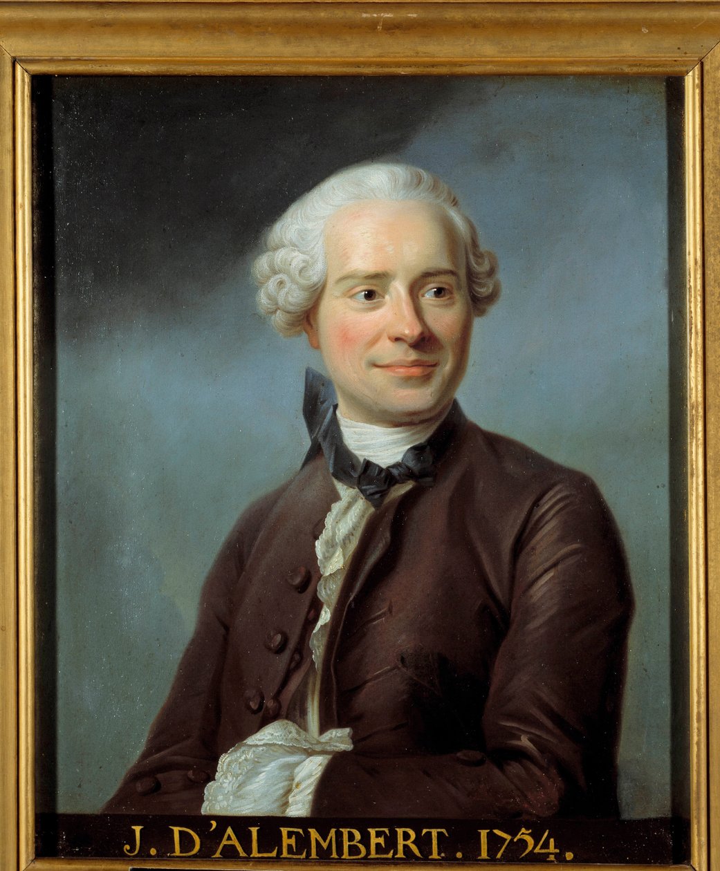 Retrato de Jean Le Rond d