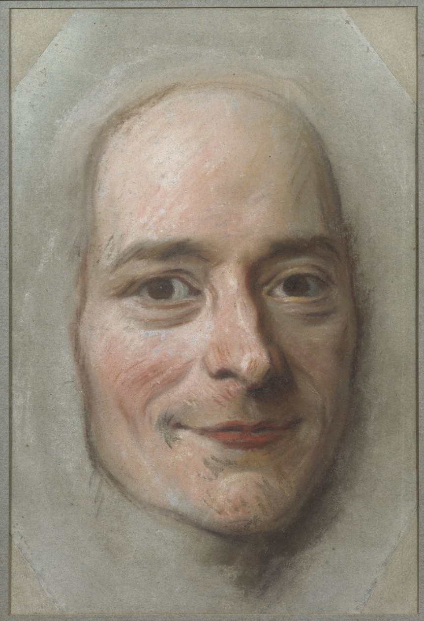 Retrato de François Marie Arouet de Voltaire (1694-1778), de La Tour, Maurice Quentin de (1704-1788). Pastel sobre papel. Tamanho : 26,5x18 cm. Nationalmuseum Estocolmo de Maurice Quentin de La Tour