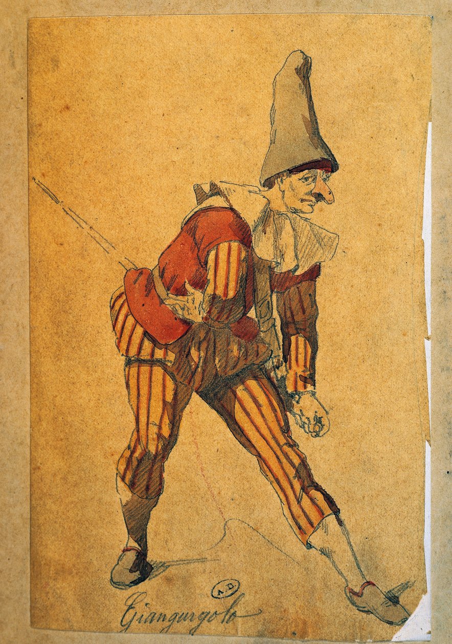 Giangurgolo, personagem da Commedia dell