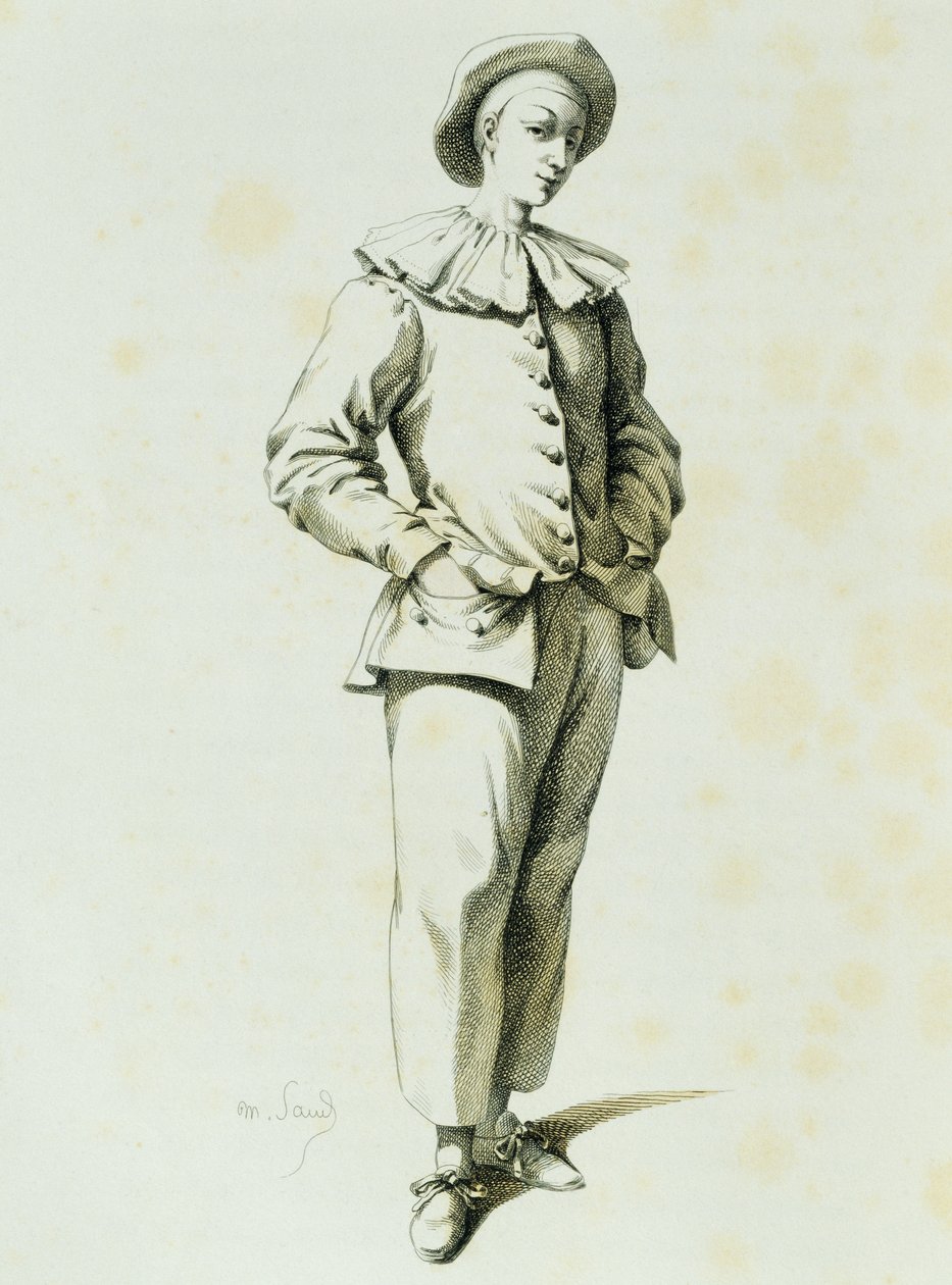 Pedrolino, de Maurice Sand (1823-1889) de Maurice Sand
