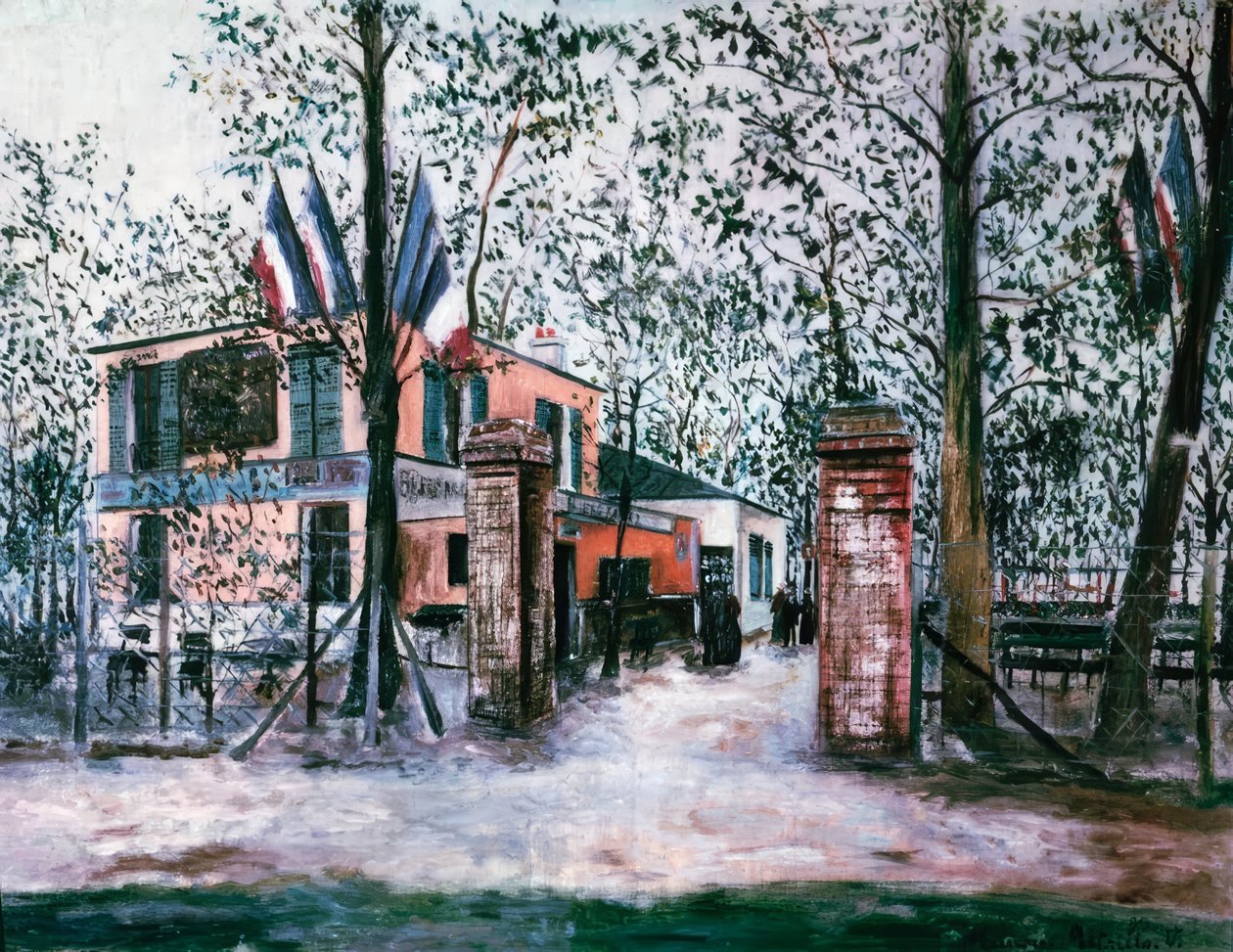 Restaurante turístico em Montmagny de Maurice Utrillo