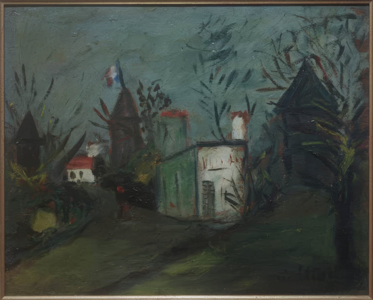 Vista de Montmartre de Maurice Utrillo