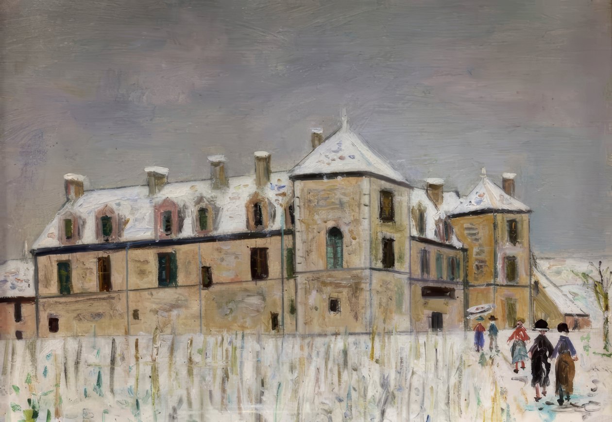Castelo do Clos Vougeot de Maurice Utrillo