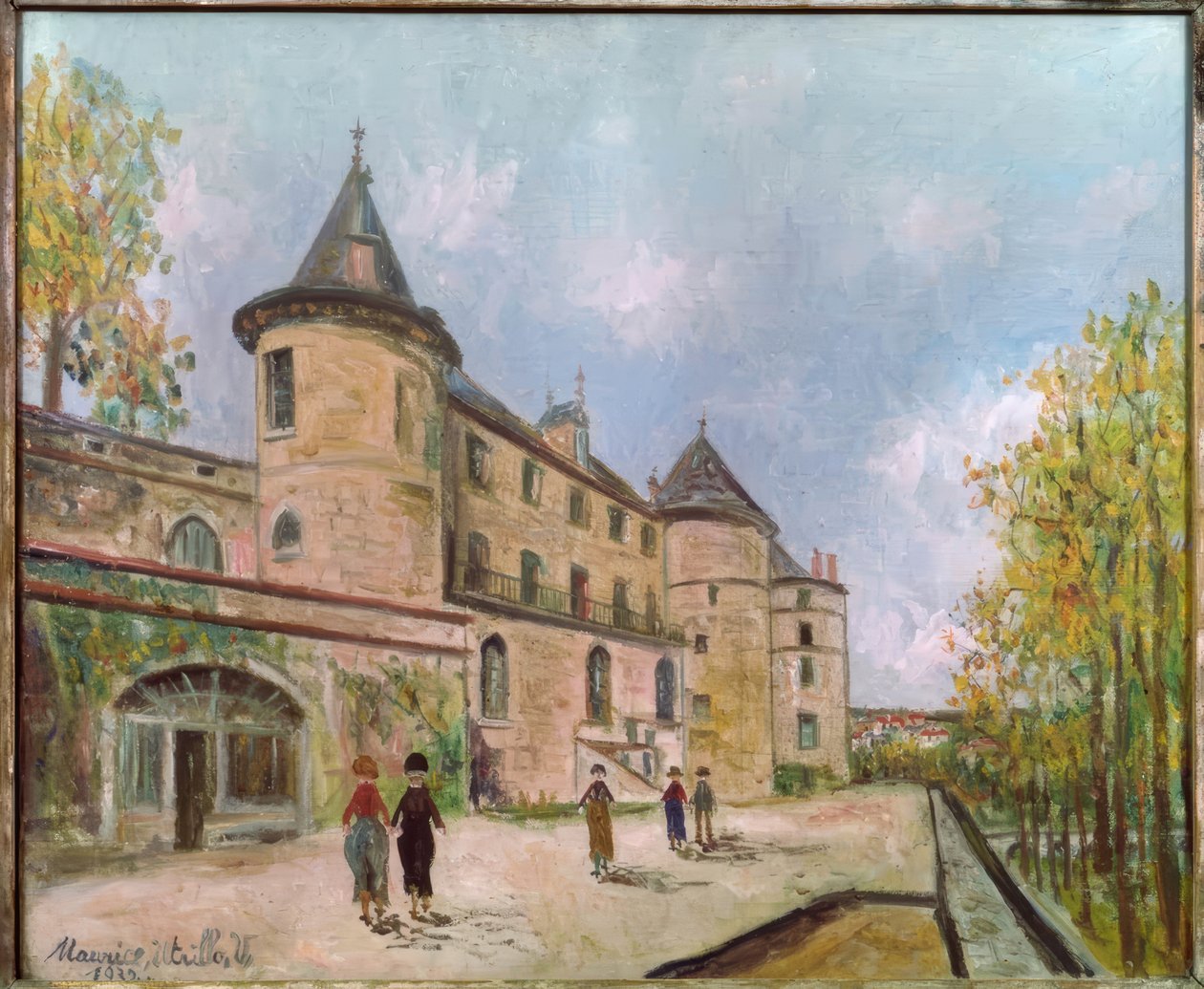 Castelo de Chastellux de Maurice Utrillo