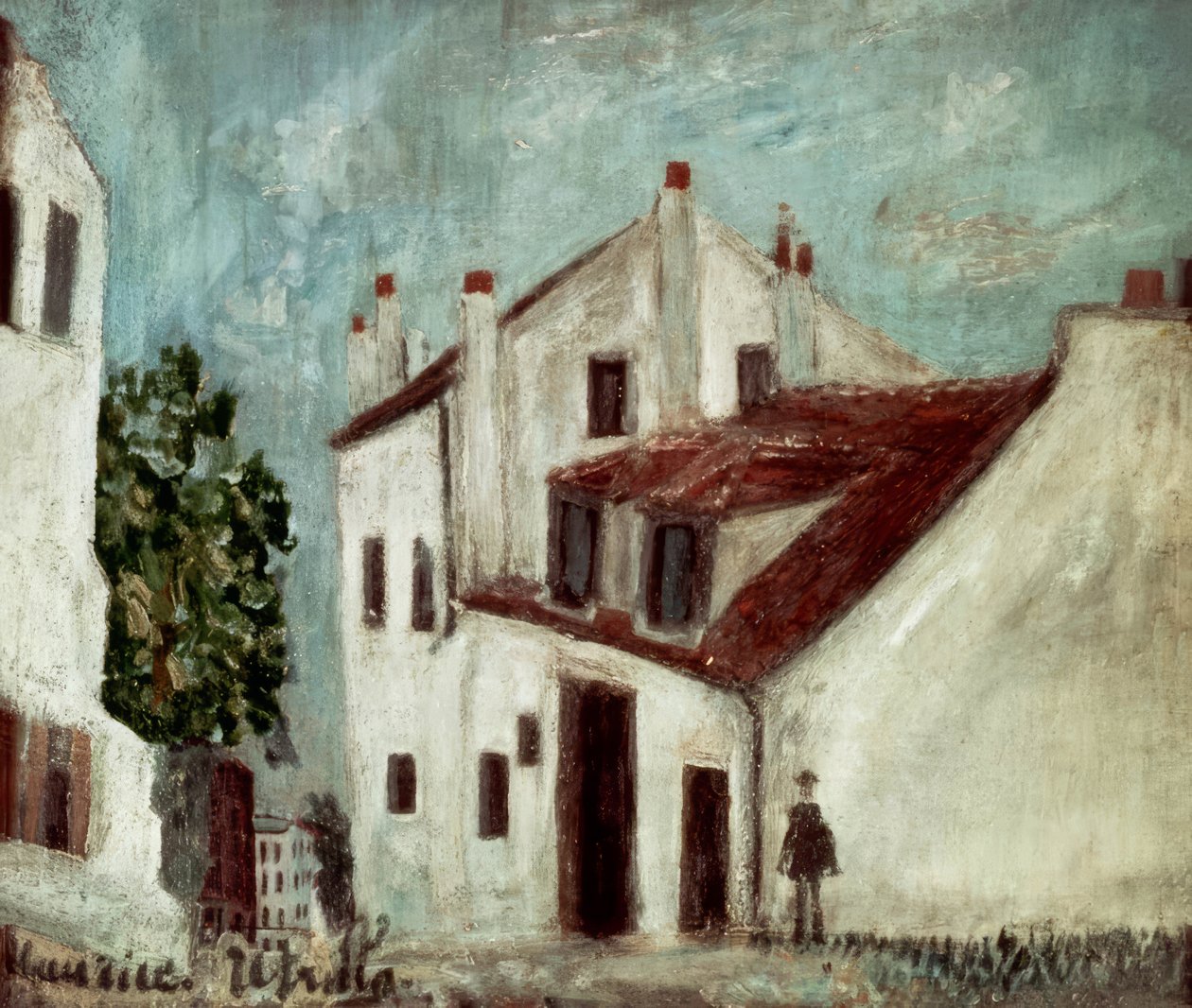A casa de Mimi Pinson de Maurice Utrillo