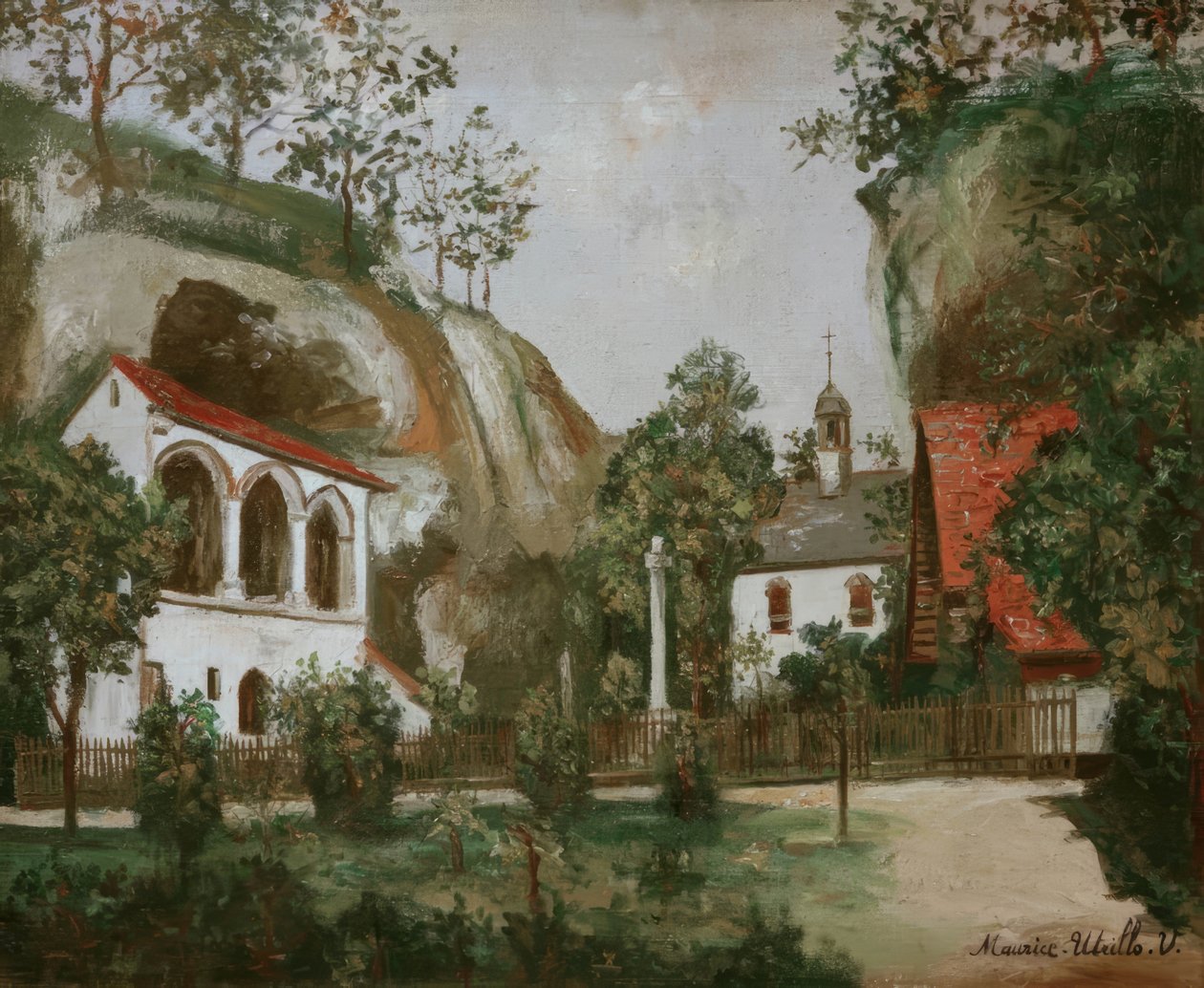 Eremitério em Solothurn de Maurice Utrillo