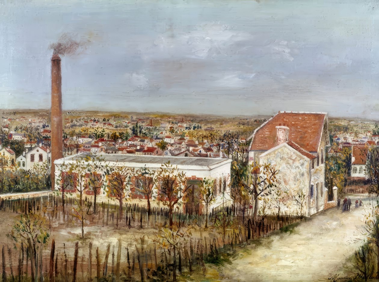 Fábrica em Sannois de Maurice Utrillo