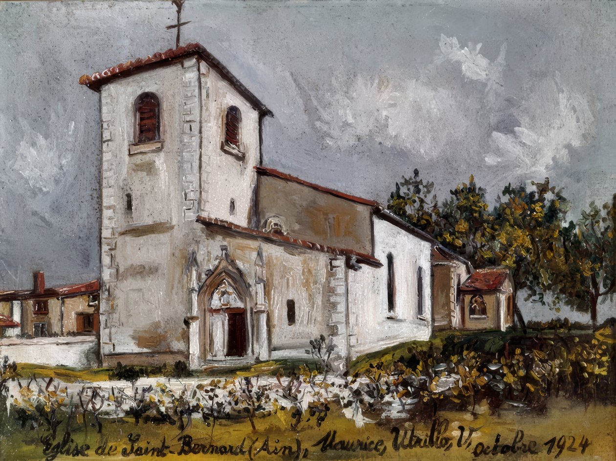 Igreja de Saint-Bernard de Maurice Utrillo