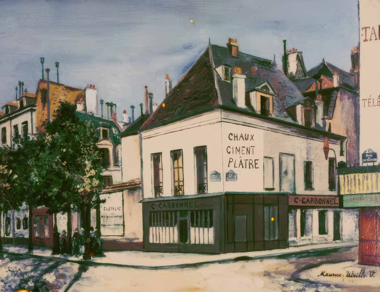 A Casa Carbonnel, Quai de la Tournelle de Maurice Utrillo