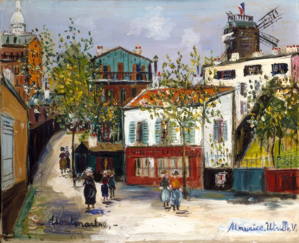 O Maquis em Montmartre de Maurice Utrillo