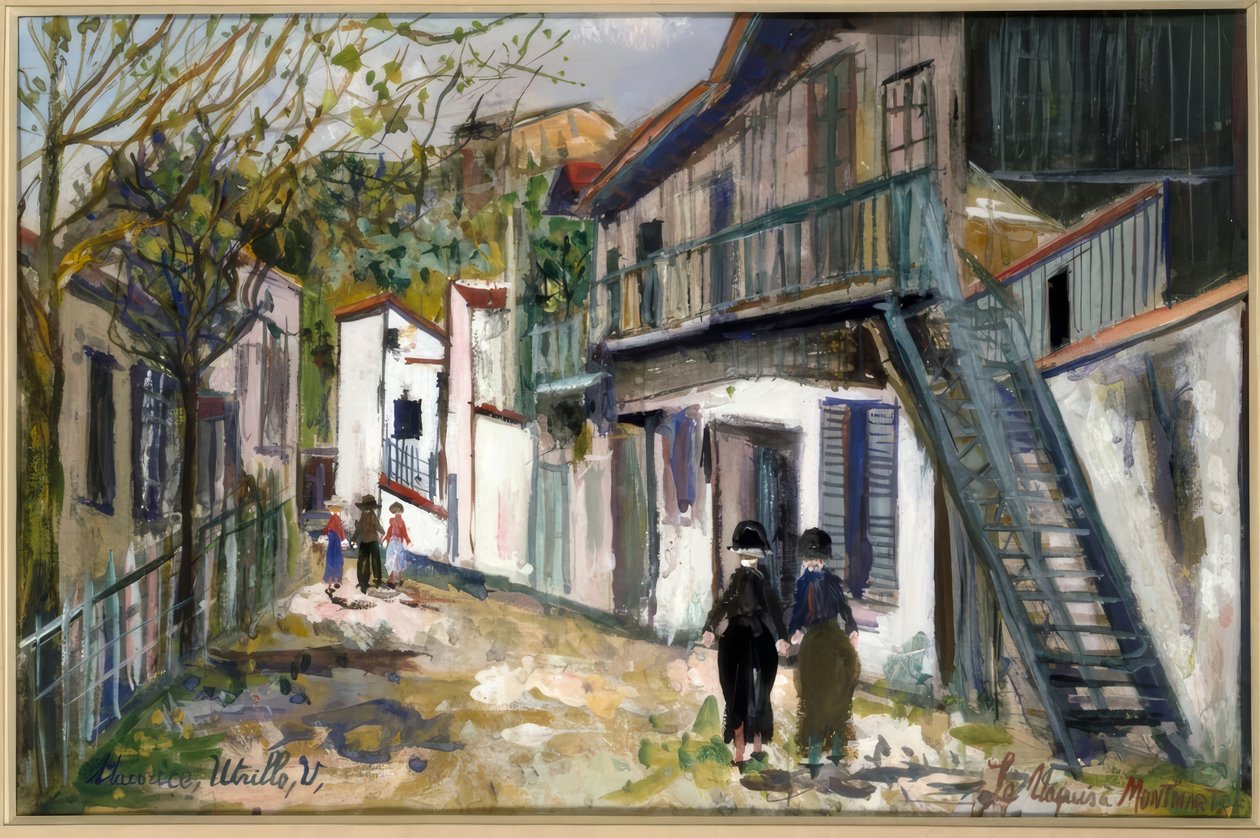 O Maquis em Montmartre de Maurice Utrillo