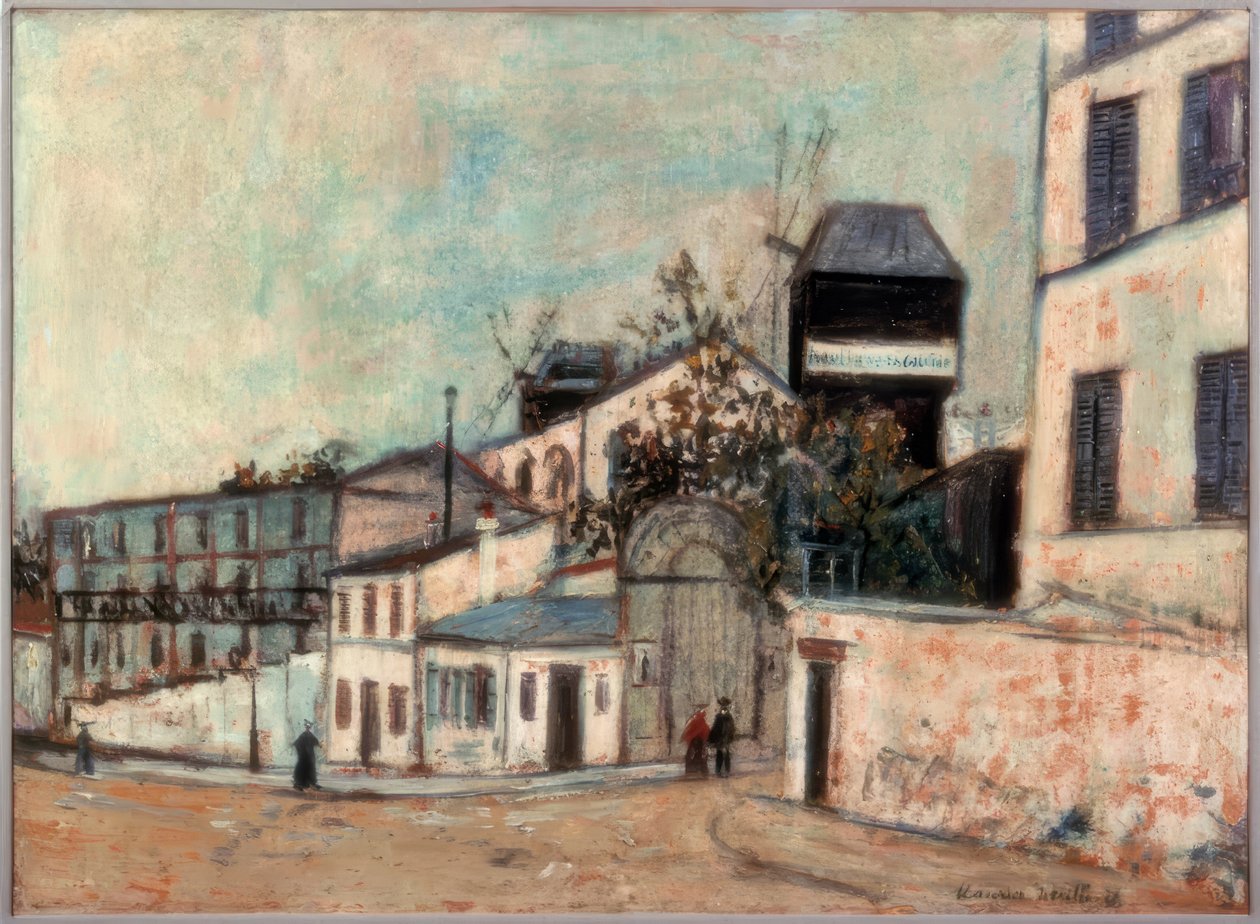 O Moinho da Galette de Maurice Utrillo