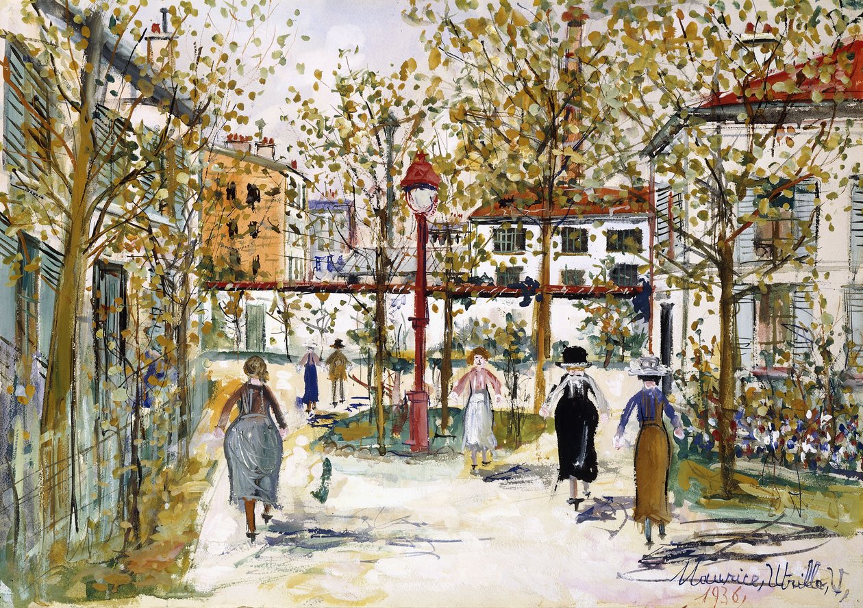 Montmartre de Maurice Utrillo
