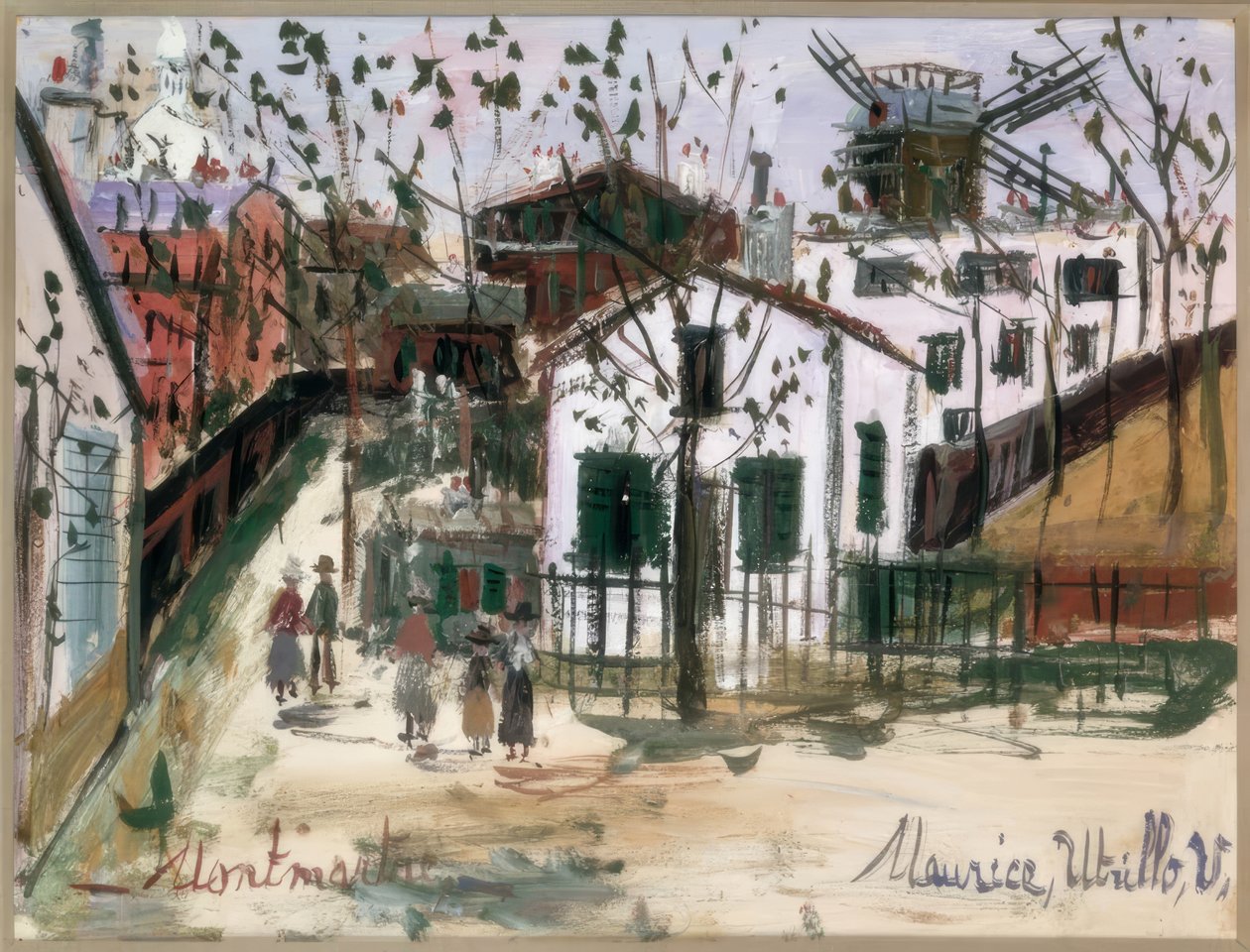 Montmartre de Maurice Utrillo