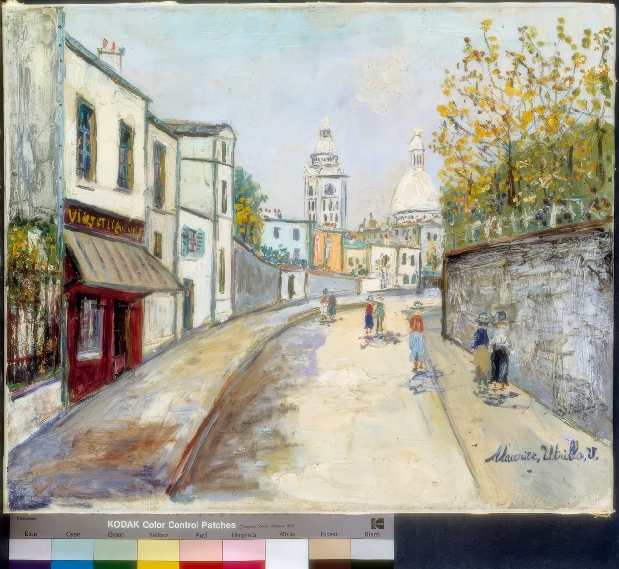 Montmartre, Rua do Abreuvoir de Maurice Utrillo