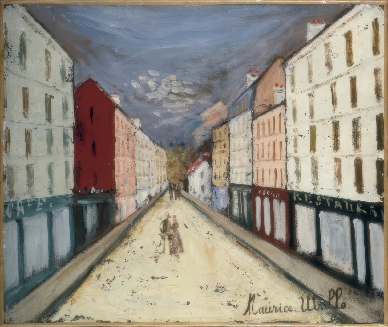 Rua de Paris de Maurice Utrillo