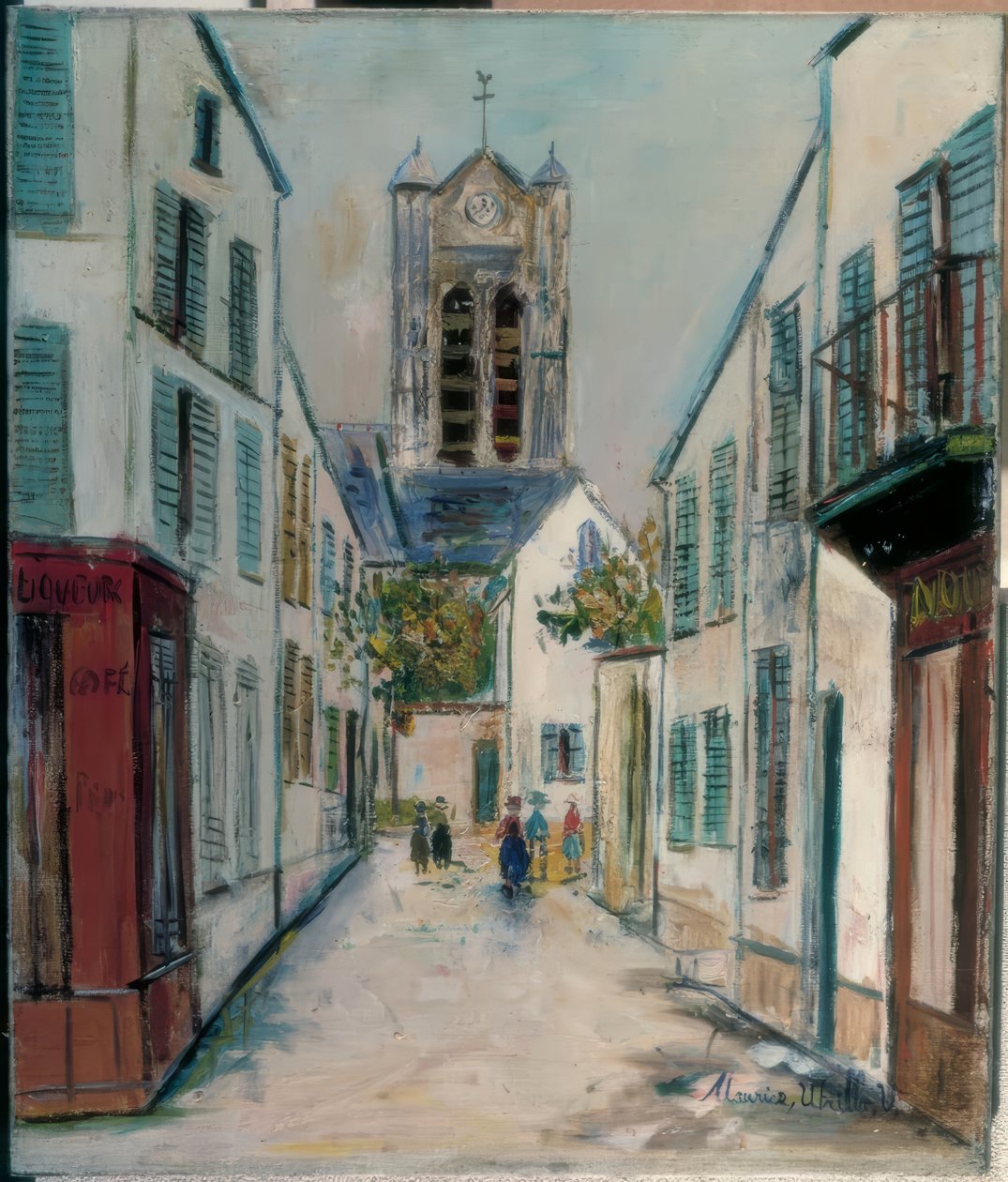 Rua de Paris de Maurice Utrillo