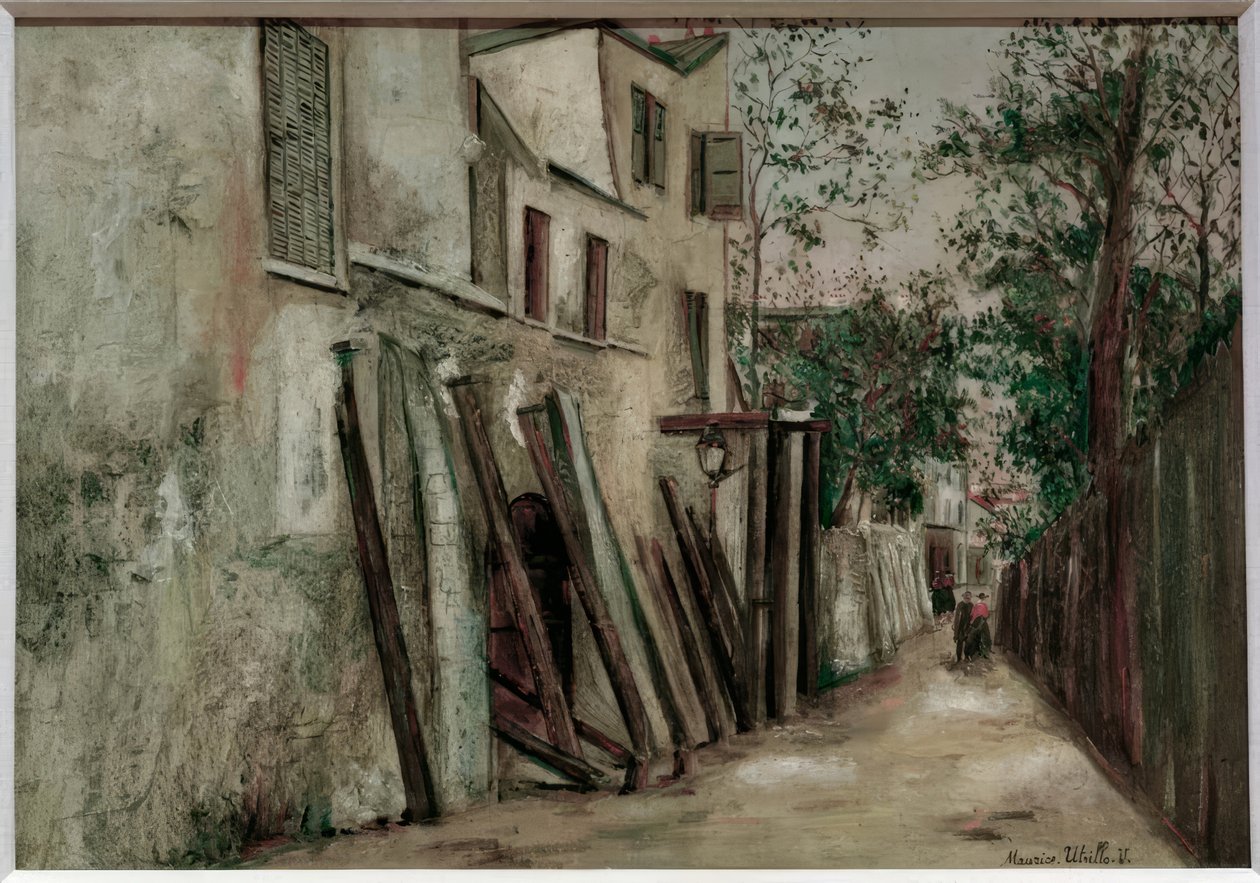 Rua Saint-Vincent de Maurice Utrillo