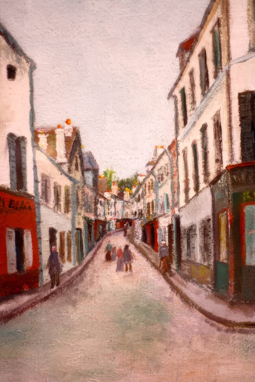 Rua em Pontoise de Maurice Utrillo