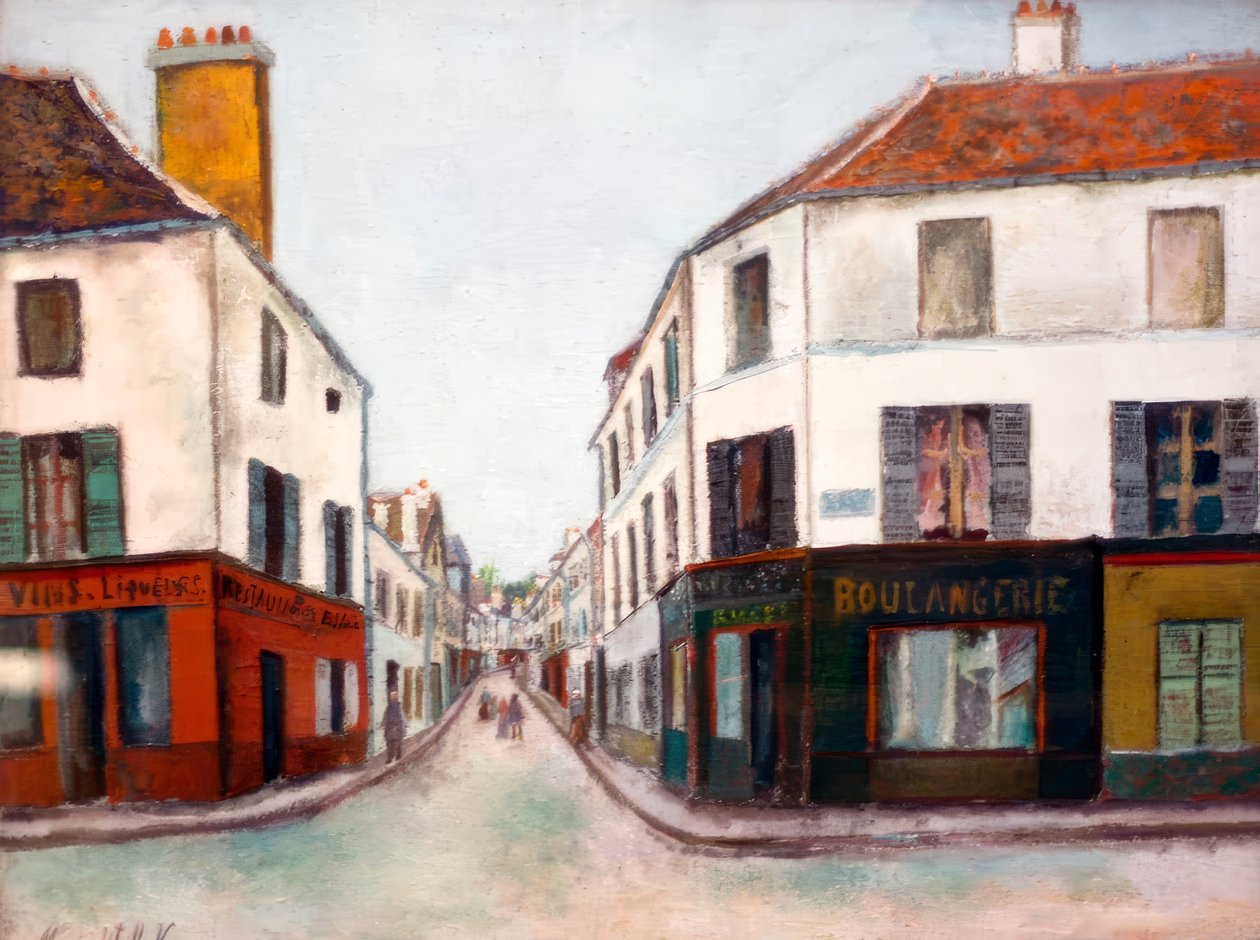 Rua em Pontoise de Maurice Utrillo