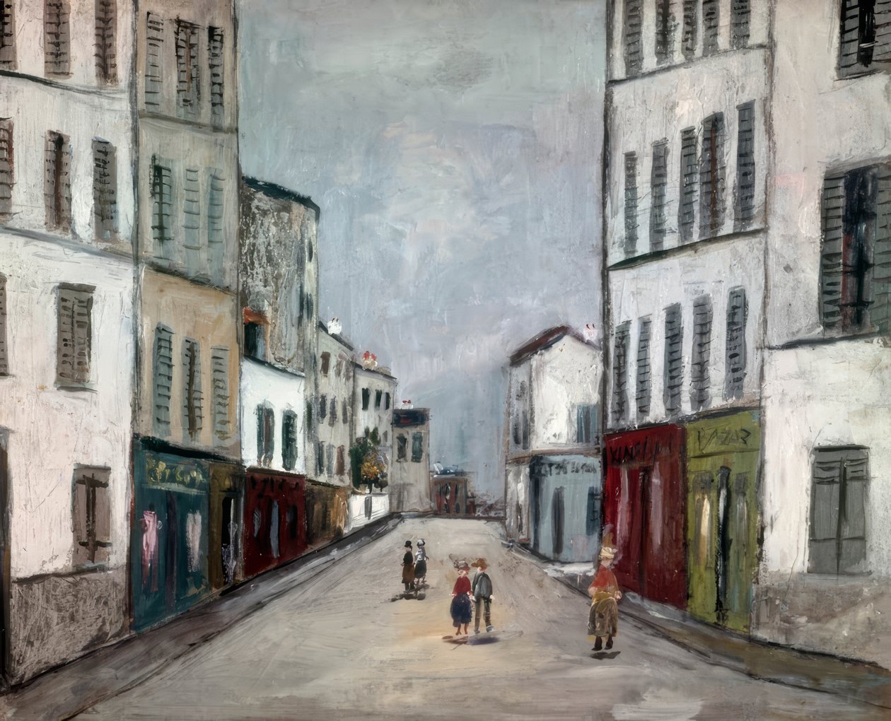 Rua do Monte Cenis de Maurice Utrillo