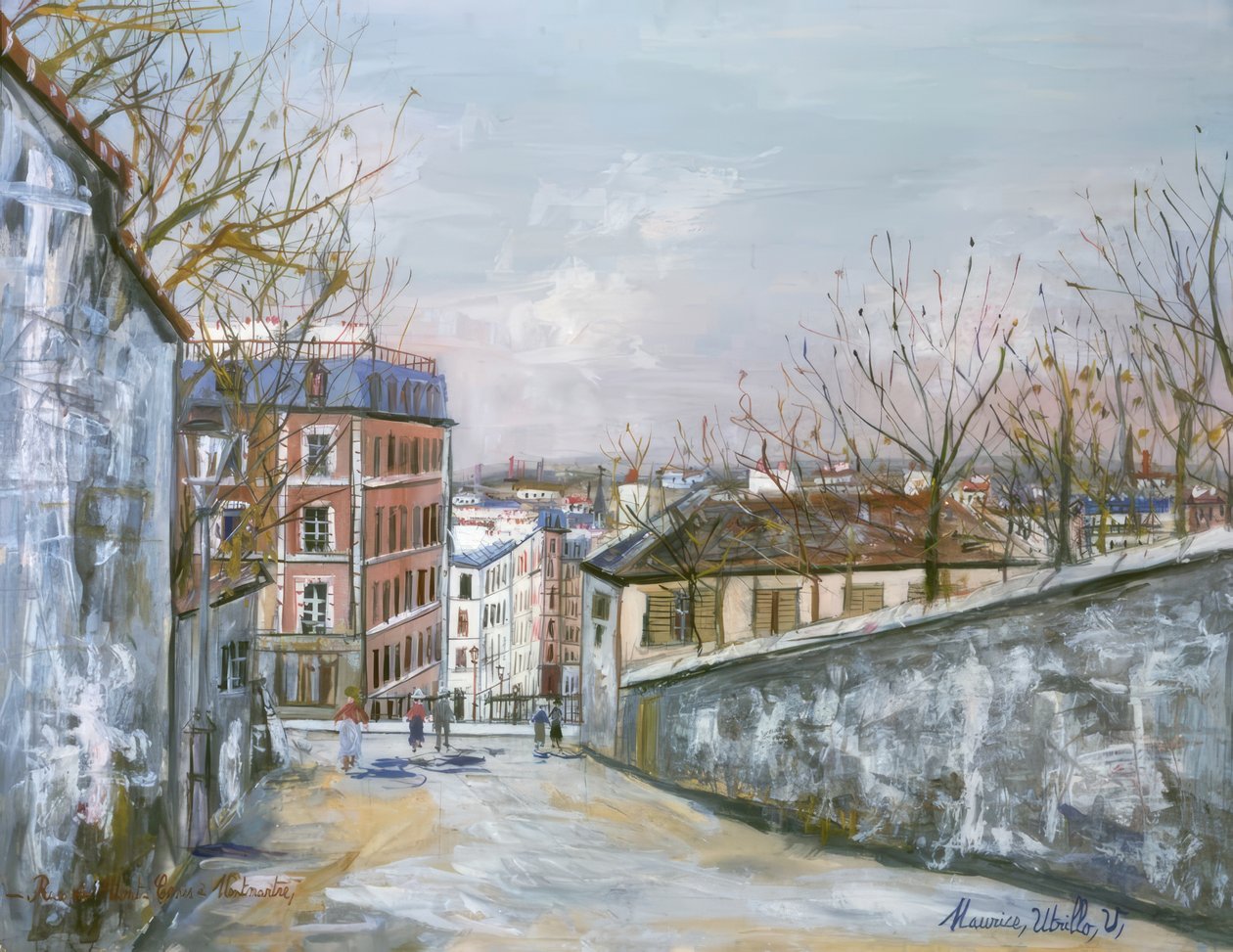 Rua do Monte Cenis de Maurice Utrillo