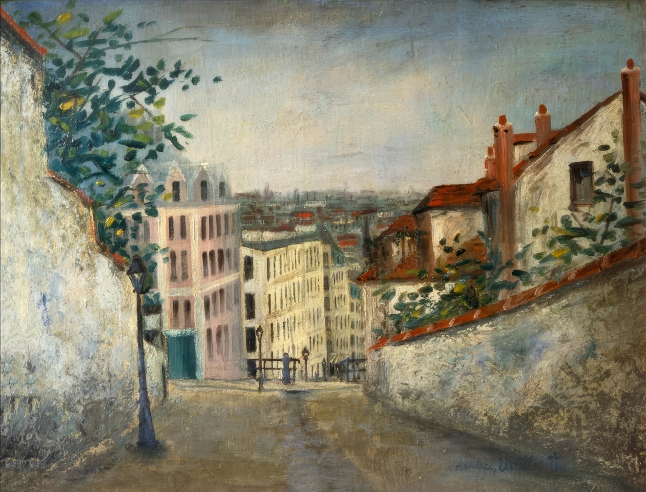 Rua do Monte Cenis de Maurice Utrillo