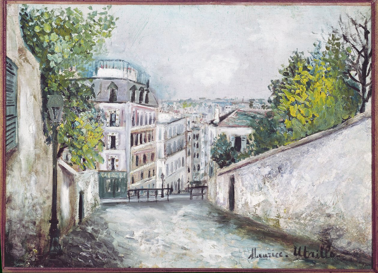 Rua do Monte Cenis, Montmartre de Maurice Utrillo