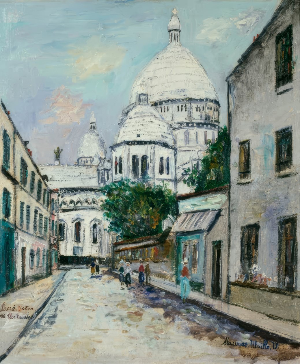 Sagrado Coração de Montmartre de Maurice Utrillo