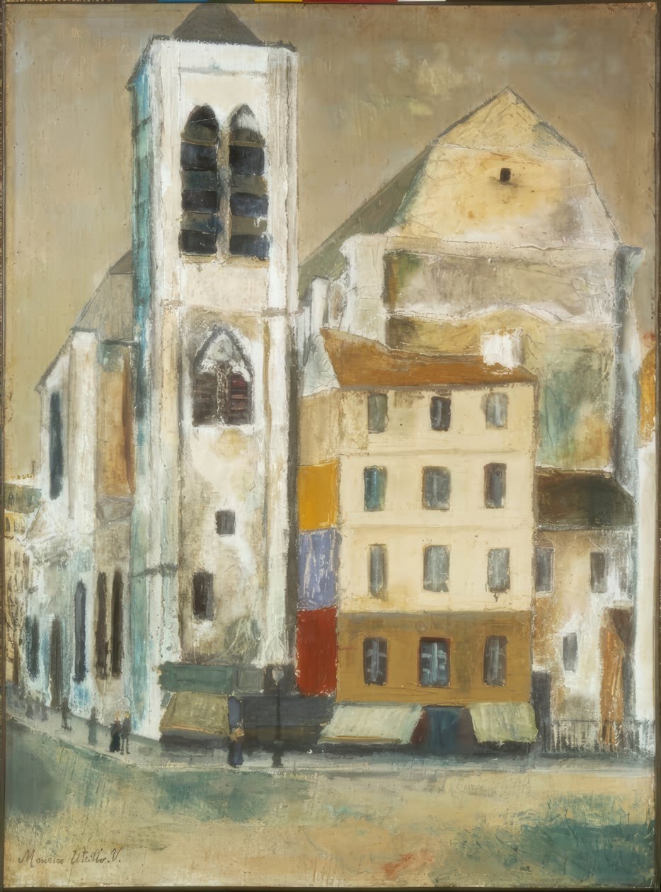 São Nicolau do Chardonnet de Maurice Utrillo