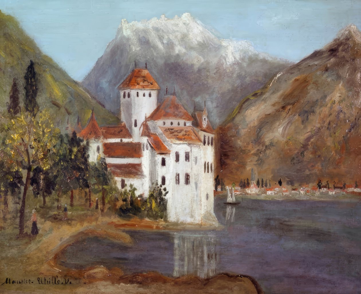 Castelo de Chillon de Maurice Utrillo