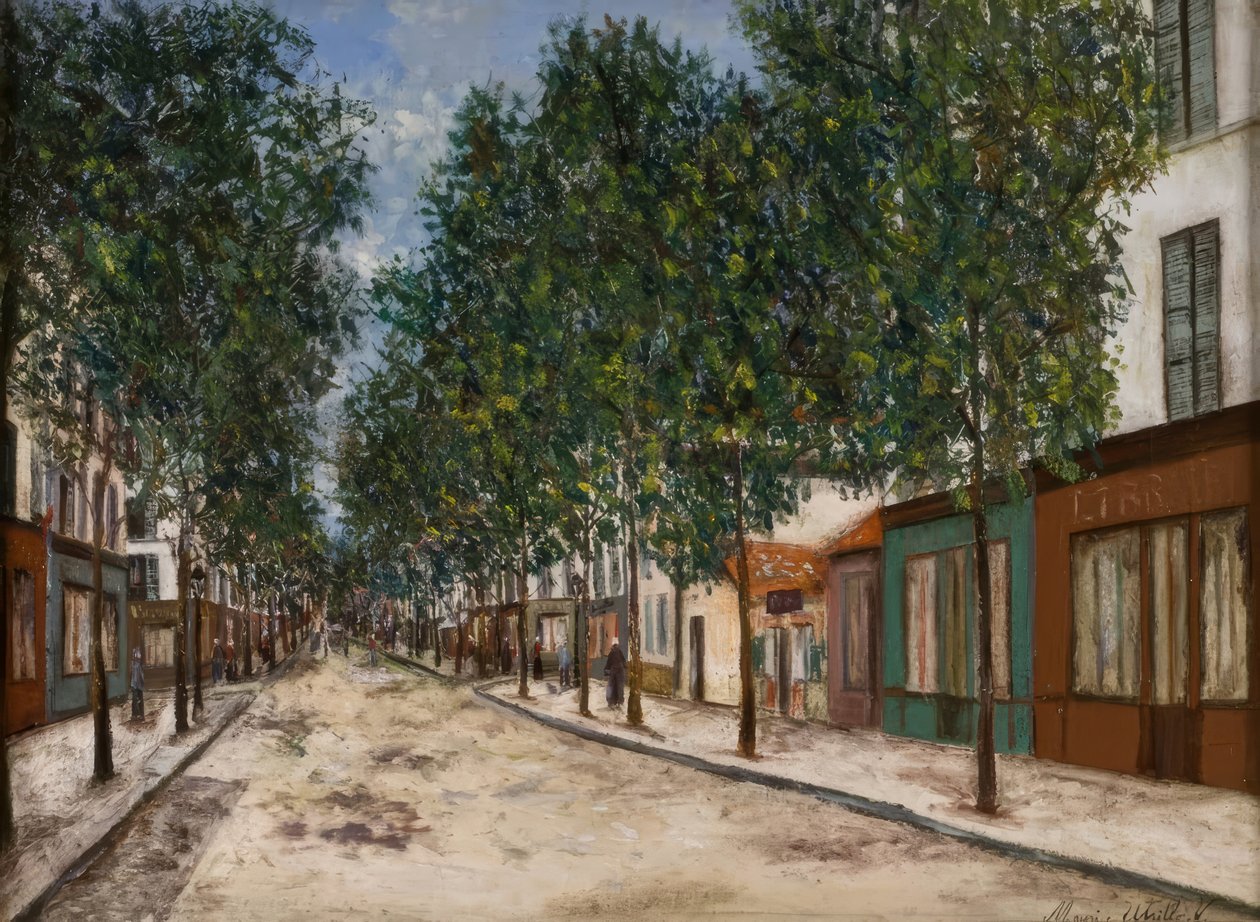 Rua para Puteaux de Maurice Utrillo