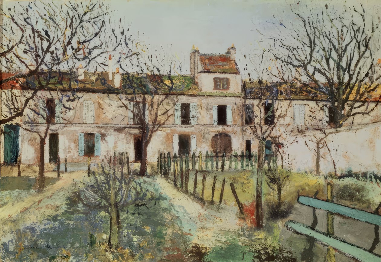 O Jardim de Montmagny  de Maurice Utrillo